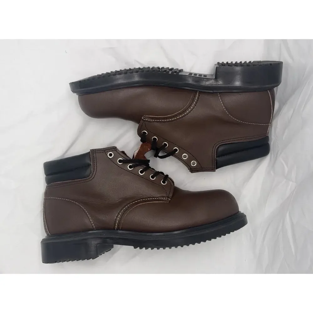 Red Wing 8215 Steel Toe 6” Boots Brown Leather USA Mens 11.5